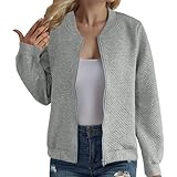 Versatilety: Ce veste mi saison femme et facile à assortir avec des jeans, des jupes ou des pantalons de travail. Indispensable dans toute garde-robe.Légère et confortable, facile à porter toute la journée sans gêne.
