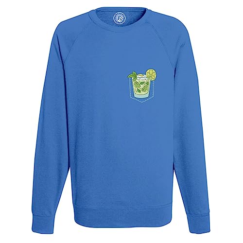 Sweat Homme Mojito avec Poche Surprise pour l'Apéro et les Vacances
