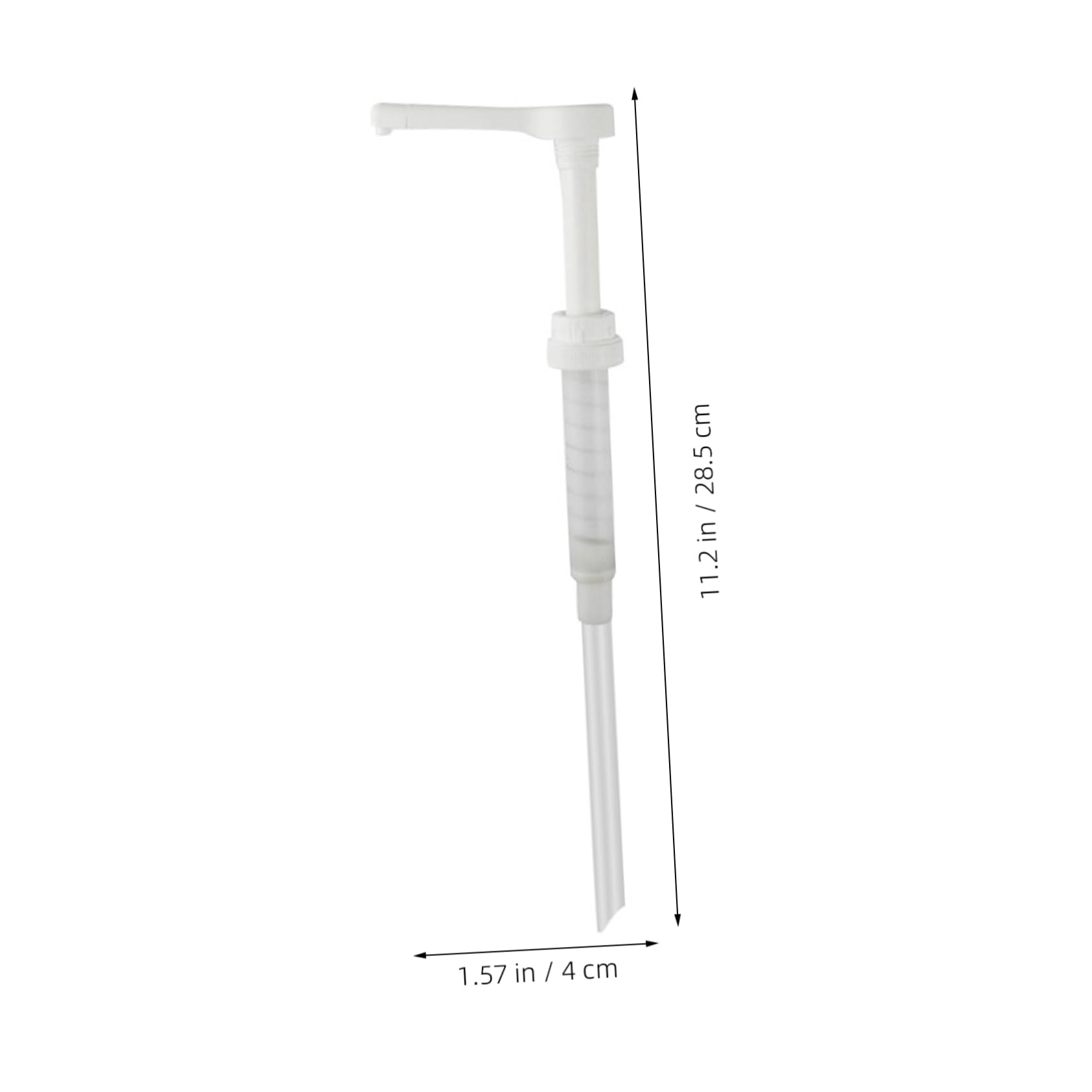 BELLIFFY 3sets Gallon Bottle Pump Soap Dispenser Pump Head Replacement for Coffee Bar Syrup Dispenser 3pcs*3