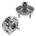 Detroit Axle - FWD Front Wheel Bearing Hubs Kit for Chevrolet Aveo Aveo5 Spark Pontiac G3 Wave Wave5, 2 Wheel Bearing Hubs Assembly 2 Wheel Bearings Replacement