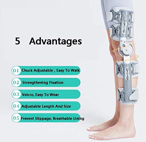 Rodillera Ajustable para Lesiones De Ligamentos Y Artrosis Leve, Y Protección contra El Dolor De Rodilla.