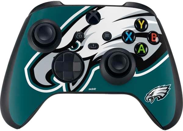 Skinit Decal Gaming Skin Compatible with Xbox Series X Digital Edition Bundle - Officially Licensed NFL Philadelphia Eagles Large Logo Design