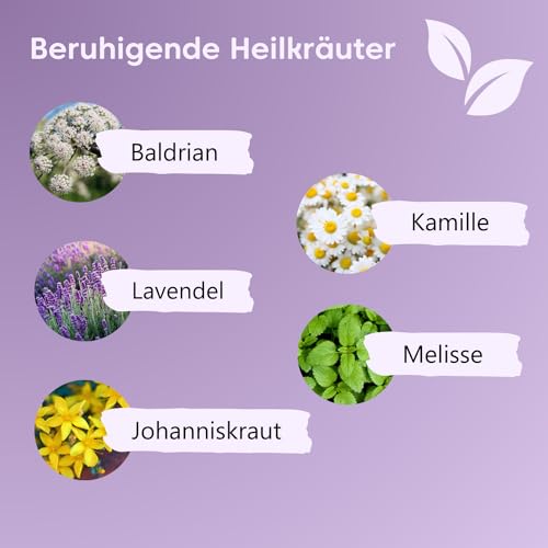 pfotenkumpels Seelenyoga | Beruhigungs-Snacks für Hunde I Mit Baldrian & Johanneskraut I Pflanzliches Beruhigungsmittel bei Angst, Stress & Silvester