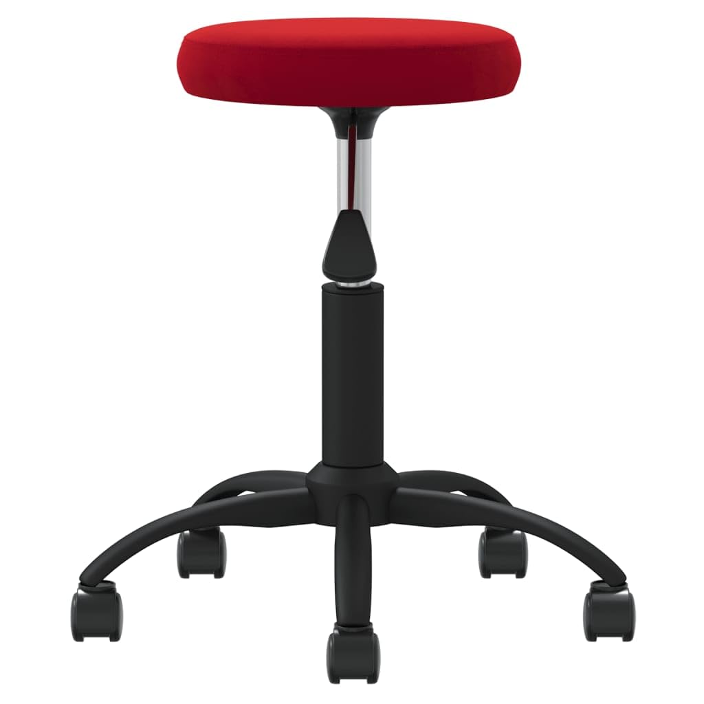 Générique Tabouret de Massage Velours Rouge Bordeaux,Santé & beauté,Hygiène personnelle,Massage & Relaxation,Fauteuils de Massage,3085744