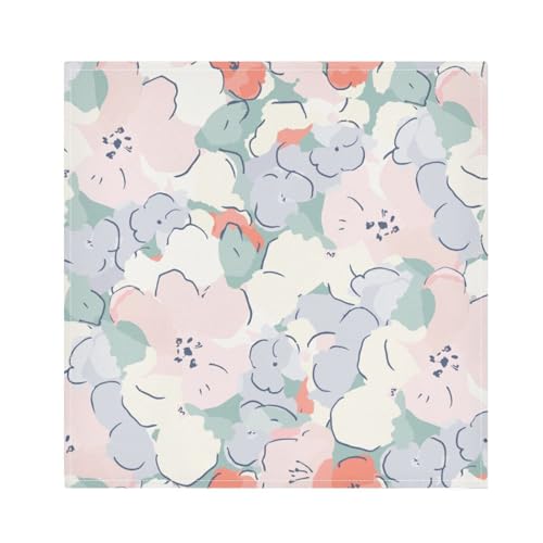 Set de 6 Servilletas de Tela Decorativas Wildflowers 20x20in miniatura 1