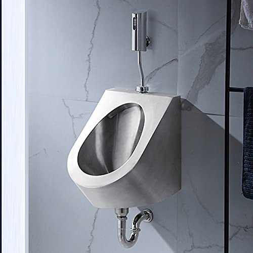 OTQEFTN Wall-Mounted Urinal Toilet flushes The Urinal efficiently, Smart Non-Contact Urinal with Sensor Urinal Flush Valve