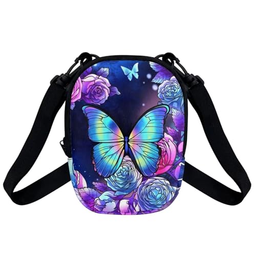 Suobstales Messenger Bag for Women Crossbody Zipper Bag with Adjustable Strap Portable Phone Purse Shoulder Handbag2