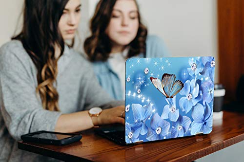 Image of GalaxsiaTM Butterfly D18 Vinyl Laptop Skin /Sticker /Cover /Decal Compatible for Any 14 inch Inches Laptop (Hp /Dell /Sony /Acer /Lenovo /Asus. Etc) Or Notebook.