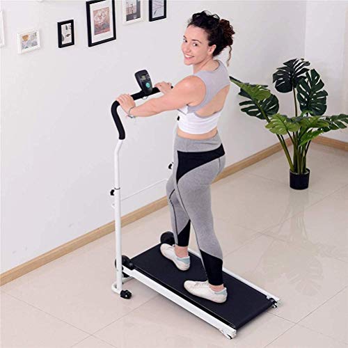 Electric Folding Treadmill with LCD Display and Pad Holder, Compact Running Jogging Machine for Home - Afbeelding 4