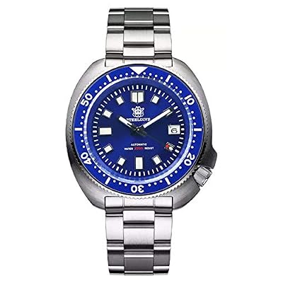 SteeldiveAU Steeldive SD1970 Diving Watch, 6105 Turtle Captain Willard, NH35, Sapphire, Blue, Diver, BNIB