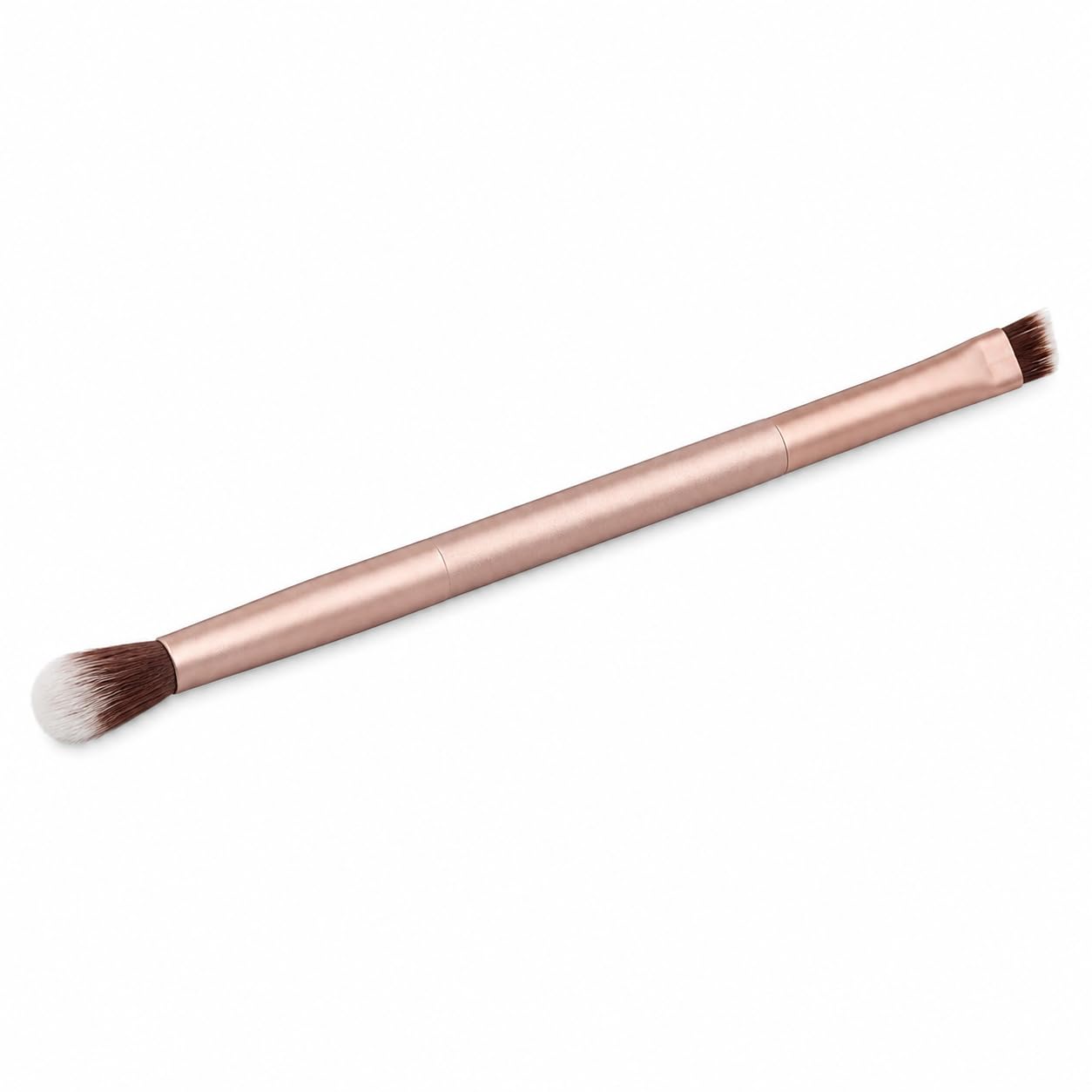MAPPERZ 1 Pc Double Sided Professional Cosmetic Eyesshadow Makeup Brush For Eyeshadow Eyebrow Eye Shadow Eye Liner Eyes Makeup Brush - Matted Gold, Pack Of 1-picture-35