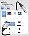 USB C to USB 3.0 Adapter 2 Pack, USB-C Male to USB-A Female OTG Cable Adapter for iPhone 17 16 15 Pro Max, MacBook, iPad, On-The-Go Cable for Samsung Galaxy A17, Flash Drive, Keyboard, Game Controller
