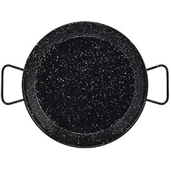 Paellera Inducción 38 Cm Metaltex - Paellera INDUCCION Acero Esmaltado 8 Raciones (38 cm)