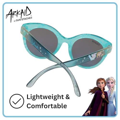 ARKAID Frozen Girls Sunglasses for Fans of Elsa and Anna | Official Disney Shades with UV 400 | Child Size3