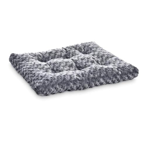 Image of Amazon Basics Washable Cat and Dog Bed and Crate Pad, Indoor, 46 x 29 x 4 inches, Gray