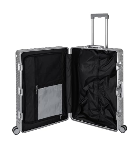 Travelhouse Tokyo aluminium reiskoffer T6035 reistrolley, verschillende maten en kleuren, zilver, Großer Koffer, koffer - Afbeelding 4