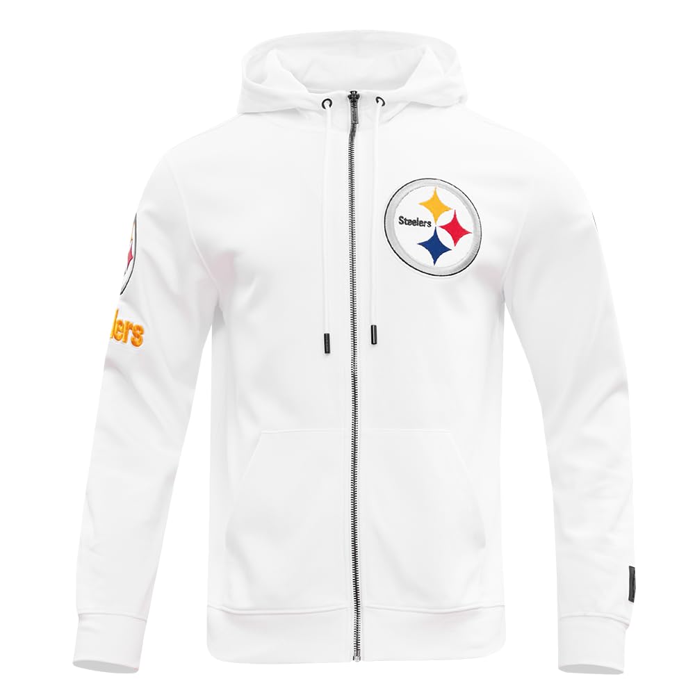 Pro Standard Mens NFL Classic Chenille Full Zip Hoodie