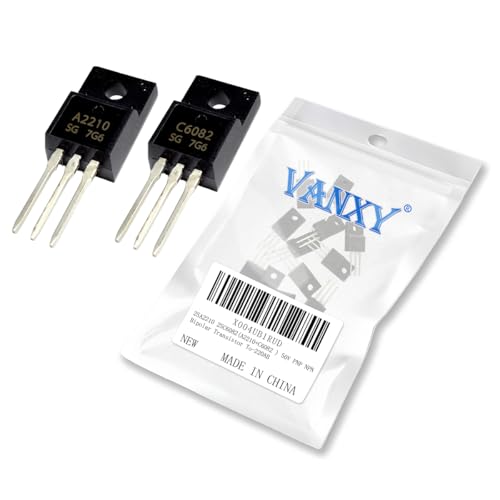 6pairs 2SA2210 2SC6082 A2210 C6082 50V Bipolar Transistor To-220