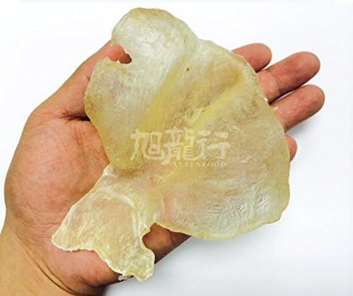 Sun Dried Wild Caught Grouper Fishmaw AAAA Mid Size 454g 美国旭龙行野生淡干花胶鱼肚 特级6年墨西哥蝴蝶胶中号常规装1磅 15-30片/磅