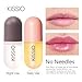 KISSIO Lip Plumper Set,Natural Lip Plumper,Lip Care, Lip Plumper Gloss,Lip Moisturizing Beautiful,Day Ues And Night Ues Set(2PCS)