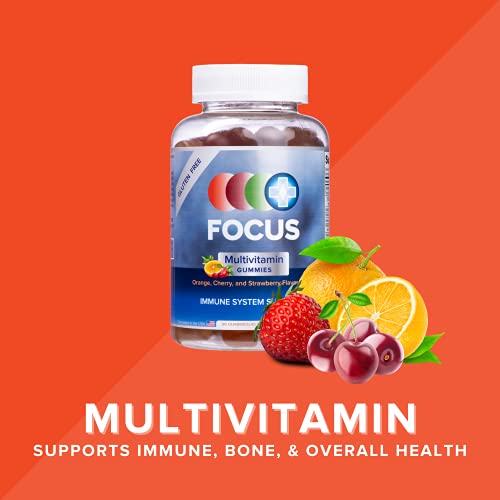 Image of Focus Select AREDS2 Based Eye Vitamin & Focus Multivitamin, Daily Vitamin Variety Pack, Support Overall Health, Eye Vision Supplement Vitamin 90 Day Supply & Flavored Multivitamin Gummy 45 Day Supply