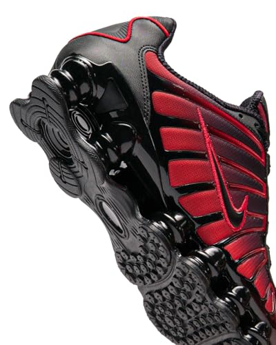 NIKE Shox TL Sneaker męskie 36,5 EU, Black Black University Red, 36.5 EU