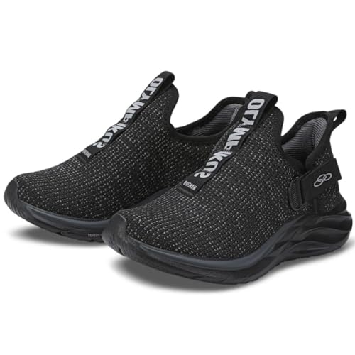 Tênis Olympikus Maneiro Kids Preto e Chumbo Infantil - Masculino