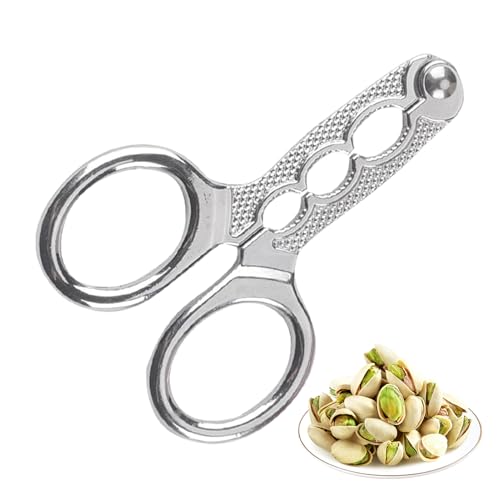 Mini abrenuecesHerramienta para Partir nueces, Romper pistachos | Pinza peladora Tipo Tijera aleación Zinc, Utensilios Cocina versátiles, Herramienta para Romper piñones y avellanas
