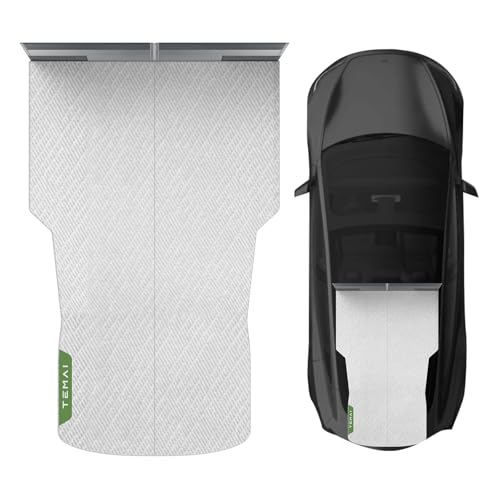 Tesla Model 3 Camping Mattress | Foldable Memory Foam Car Bed Custom-Fit for Tesla Trunk Sleep Pad Non-Slip Dual-Mode Design Skin-Friendly Cover Ideal for Road Trips & Car Camping