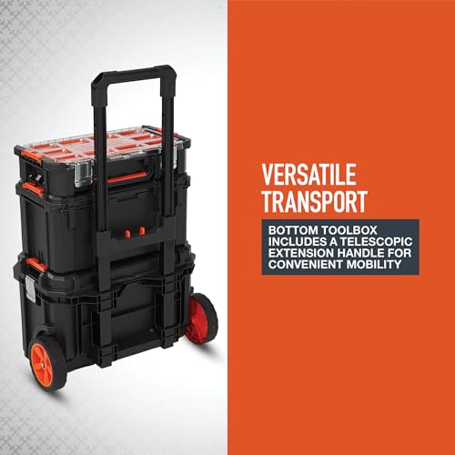 Image of Ironton Light-Duty Modular Rolling Toolbox System