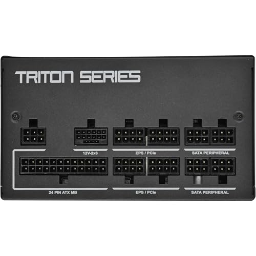 Silverstone SST-TR1000R-GM - Alimentatore completamente modulare PCIe 5 Cybenetics Gold ATX da 1000W, Intel ATX 3.1, Gen5 12V-2x6 PCIe - Alimentatore - Immagine 4