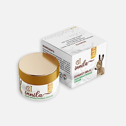 Donkey Milk Skin Brightening & Anti - Aging Day Cream With Kojic Acid & Niacinamide - 50GM (With SPF 25+) - For Face, Neck & Underarms (Men & Women)