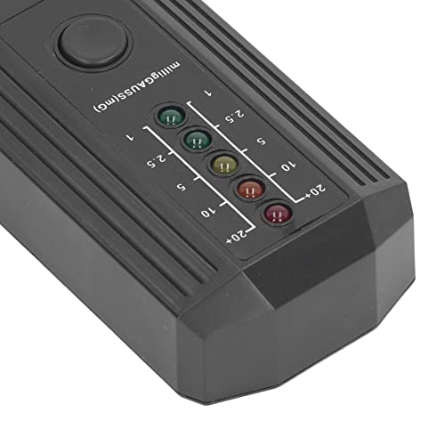 Detector Portátil de Radiación Electromagnética LED Color miniatura 7