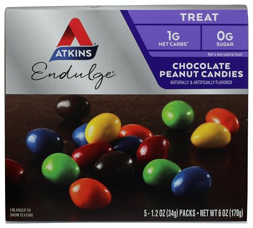 Atkins Endulge Chocolate Peanut Butter Candies 5-1.2 Oz Packs