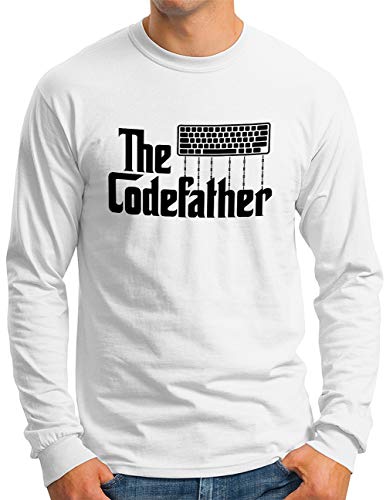 T-shirt Admin Hacker coupe ajustée manches longues OM3 homme