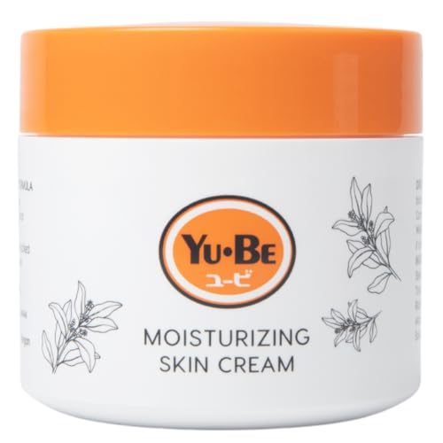 Yu-Be Moisturizing Skin Cream 4.4 Fl. Oz. Jar I Deeply Hydrating Non-Greasy Moisturizer for Severely Dry Skin I Soothing Camphor Calms, Cools, & Relieves Skin I Vitamins Repair & Nourish