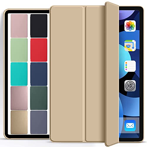 Image of DuraSafe Cases for iPad Pro 11 inch 4th 3rd 2nd Gen Case A2759 MNXE3HN /A MNXD3HN /A A2435 MNXG3HN /A MNXF3HN /A MNXJ3HN /A A2761 A2762 MNXN3HN /A MP553HN /A A2377 MHQR3HN /A MHQT3HN /A A2228 MY232HN /A - Gold