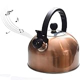 Tea Whistle Whistling Tea Tea Food Grade Whistling Tea con maniglia resistente al calore per le teiere a pentole a induzione