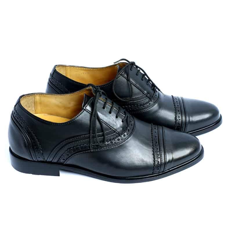 Zapatos Oxford Attix BLB17X: gana altura cómodamente con cuero premium 3