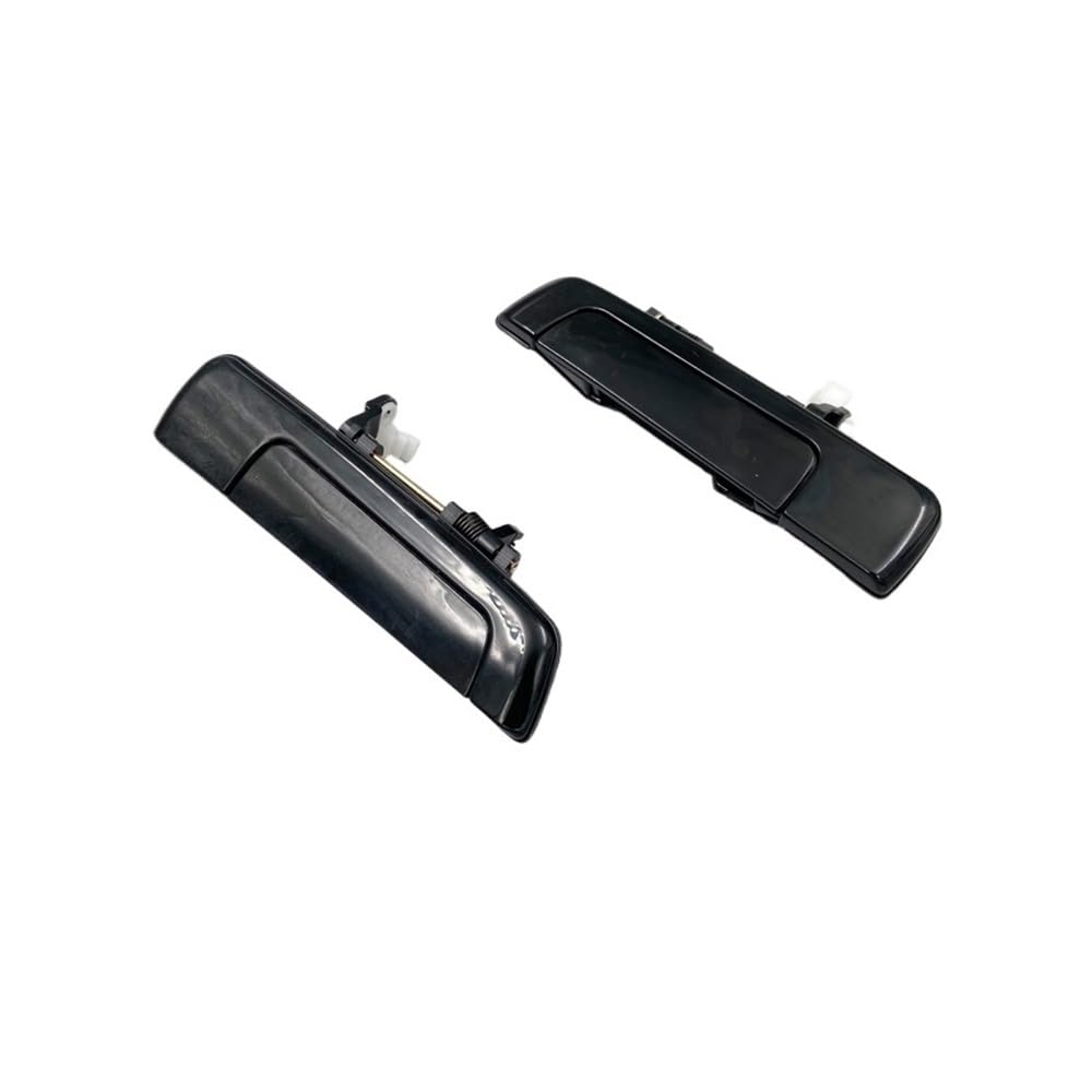Bikkjbk Rear 1 Pair Car Vehicle Door Handle Black Front Door And Rear Outer Handle For Lancer For Galant 1994-2004 For Hafei For Simbo