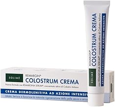 Solimè - Remargin® Colostrum Crema - Nourishing and regenerating cream based on colostrum 100% Italian, soothing, moisturizing and disreddening - New formula with REMARGINA SERUM - 30 ml