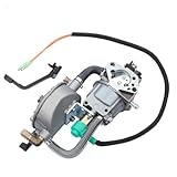 Moliuoly Dual Fuel Vergaser Kit für LPG/NG Umrüstung, kompatibel mit XP10000EH 16HP 18HP Generatoren (8KW 10KW), Robustes Ersatzteil für Stromaggregate im Baustellen- und Notstrombetrieb