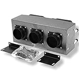30,000 BTU High Output 12 Volt Auxiliary Heater Quiet Operation Truck Bus Van 3 Speed Fan