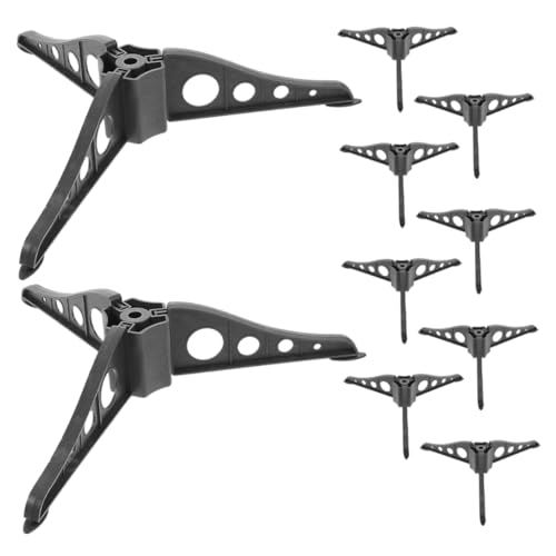 PRETYZOOM 10pcs Xmas Tree Stand Base Christmas Tree Bracket for Installation Stable Support