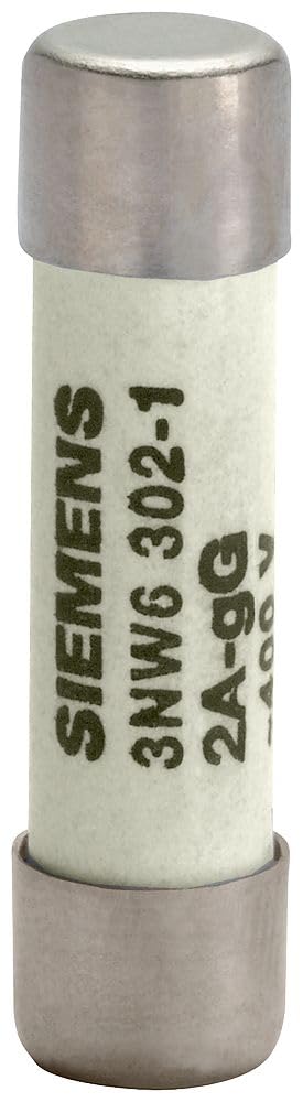 Siemens Feinsicherung / 4A 8 x 32mm 400V ac, Packung a 10 Stück