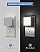 L LOHAS LED Night Lights Plug into Wall, [6-Pack] Plug in Night Light, Dusk-to-Dawn Sensor, 5000K Daylight 0.3W Bright Nightlight Auto-On/Off for Adults Kids Room Bedroom Bathroom Hallway Kitchen