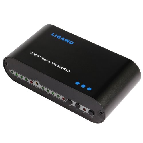 Ligawo 6518743 - Selector de audio y v�deo
