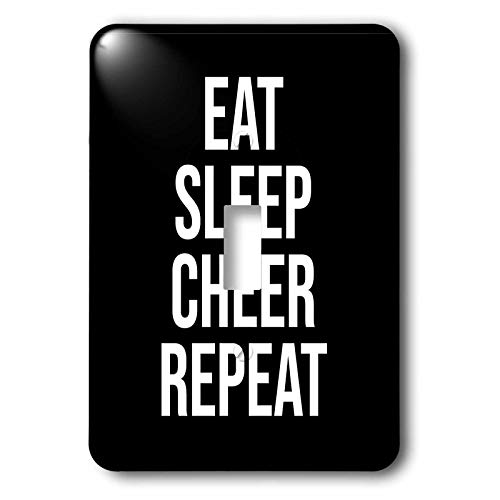 Interrupteur à bascule noir pour chambre de cheerleading
