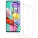 Produktbild DASFOND [3 Stück] Panzerglas Schutzfolie für Samsung Galaxy A51, Premium Gehärtetes Glas Galaxy A51 Displayschutzfolie, 9H Härte, Ultra Klar, Anti-Kratzen, Panzerglasfolie für Samsung A51