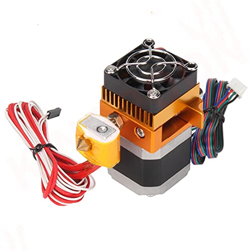 Zusammengesetzter MK8 Extruder 3D Drucker Extruder Hotend Kit mit 0.4mm Düsendruckkopf für MakerBot Prusa i3 3D Drucker kompatibel mit 1.75mm Filamenten Cover